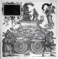 Cena da Procissão Triunfal de Maximiliano, c.1516-18